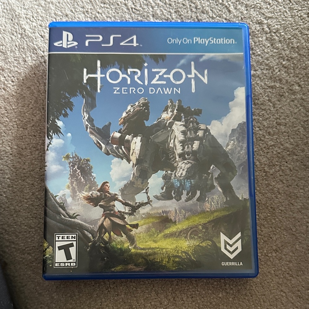 Sony PS4 Horizon Zero Dawn - Blue Case